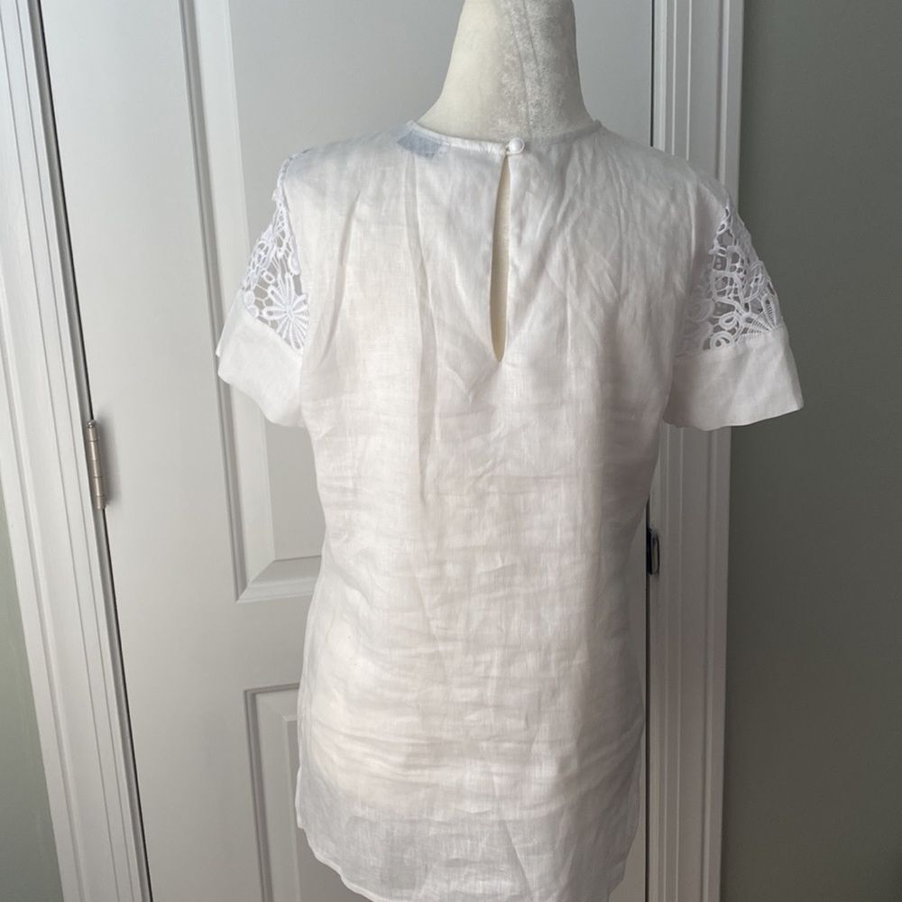 Linen Top Neiman Marcus - Picture 3 of 5